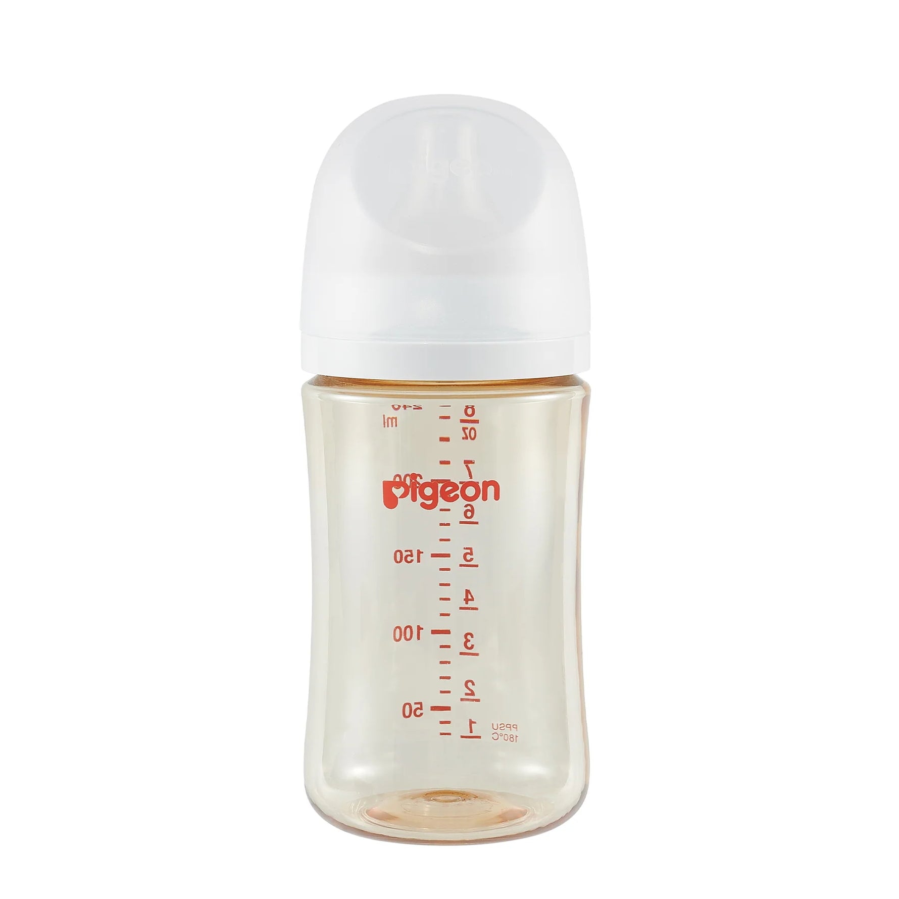 Pigeon PPSU Bottle - 8oz with M/3M+ Nipple/Stage 3
