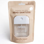 Rebels Refinery Pocket Sanitizer Spray - Vanilla Bean Packaging 2