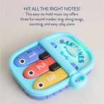 Itzy Ritzy Bitzy Tunes™ Musical Piano Toy - Sardines - Musical Toy with Lights and Sounds