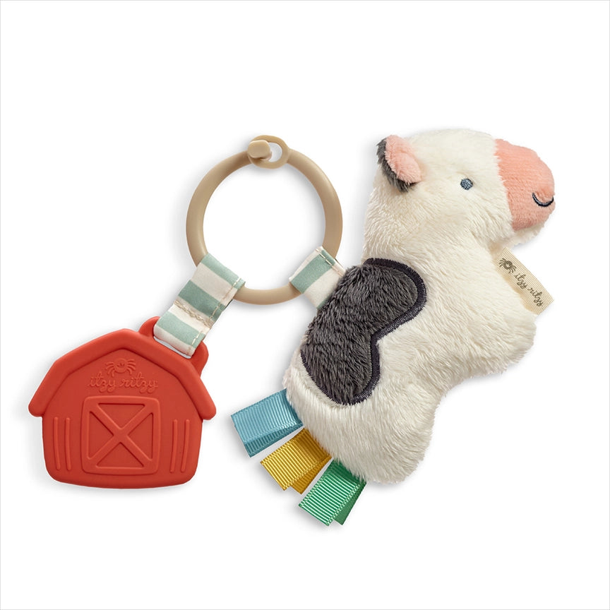 Carmen the Cow - Itzy Ritzy Itzy Pal Plush with Teether