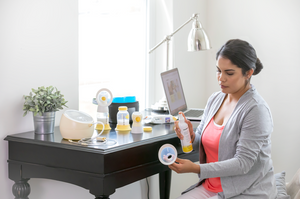 Medela Quick Clean Breast Pump & Accessory Sanitizer Lifestyle