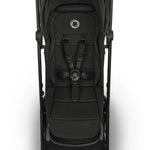 Bugaboo Butterfly 2 Plus Stroller - Seat Back Detail with Logo & Seat Padding