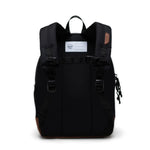 Herschel Heritage Kids Backpack - Black/Saddle Brown - Harness with Chest Strap 20L