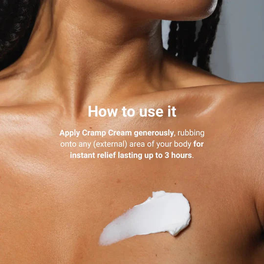 Somedays Cramp Cream - How to Use
