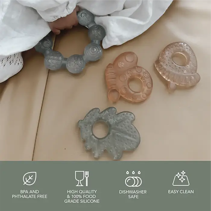 Noüka Cooling Nature Teether Set - Earth