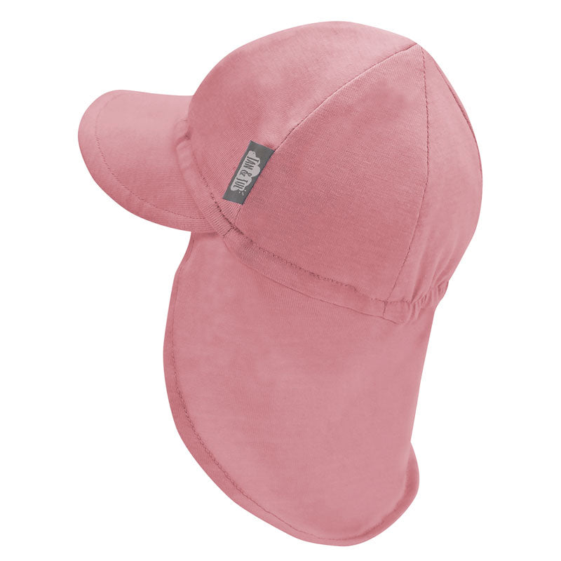 Jan & Jul Sun Soft Baby Cap - Dusty Rose 2