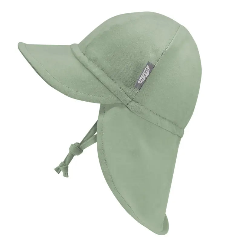 Jan & Jul Sun Soft Baby Cap - Juniper Green