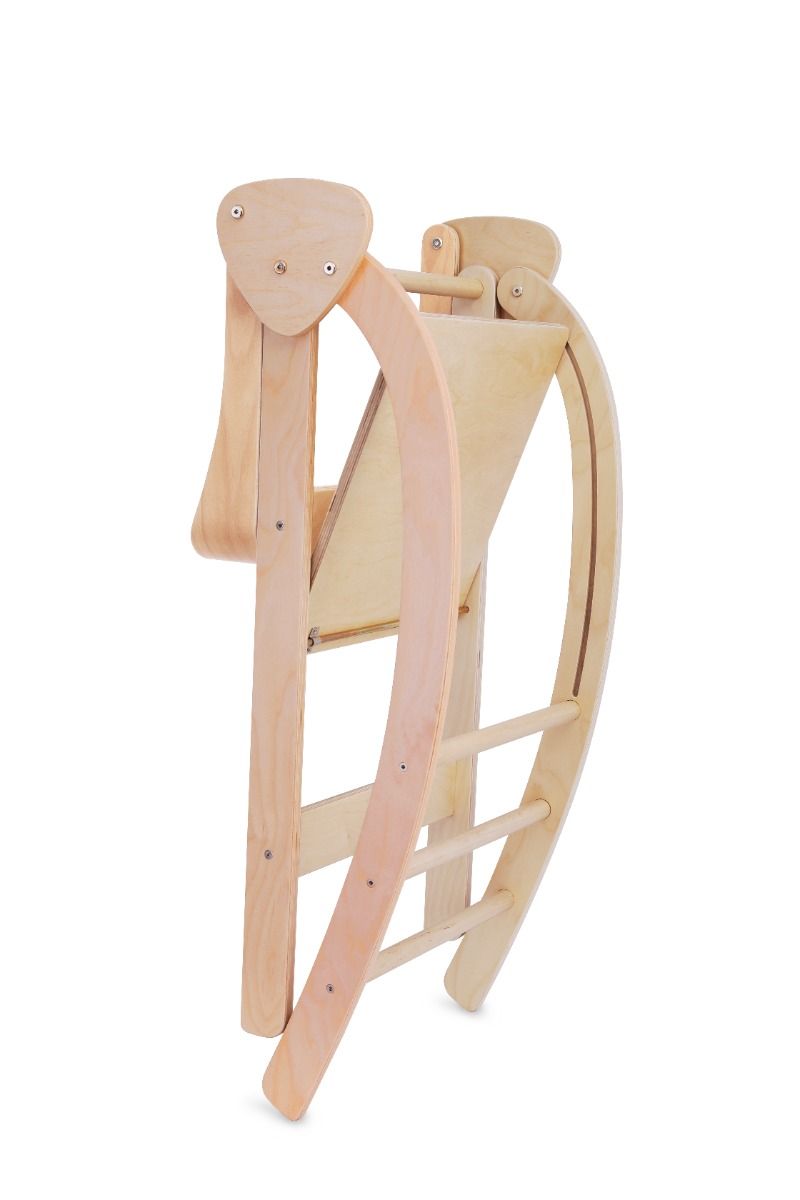 Kinderfeets Natural - Pikler Observation Tower  - Folded