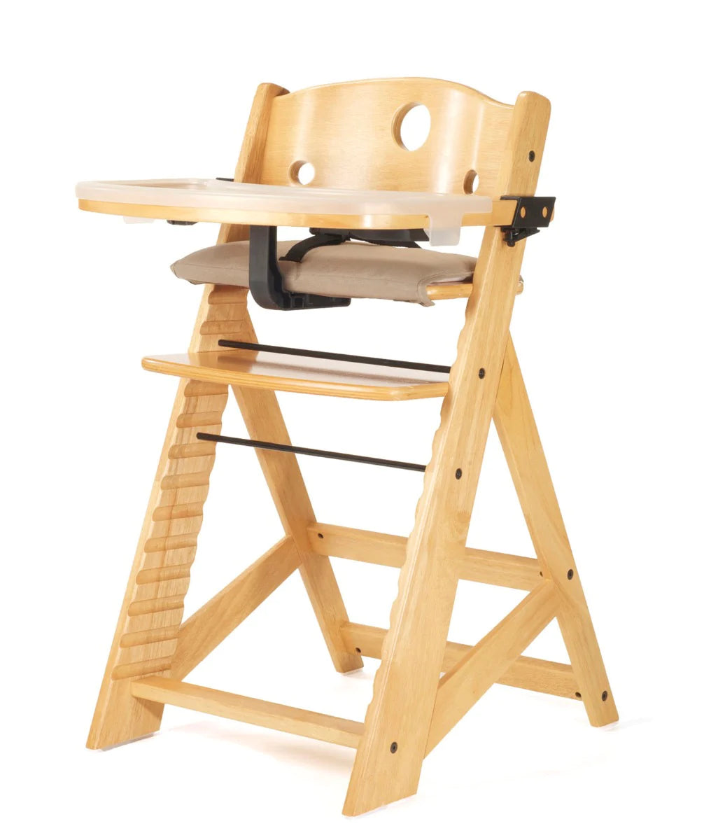Keekaroo Wooden High Chair - Natural