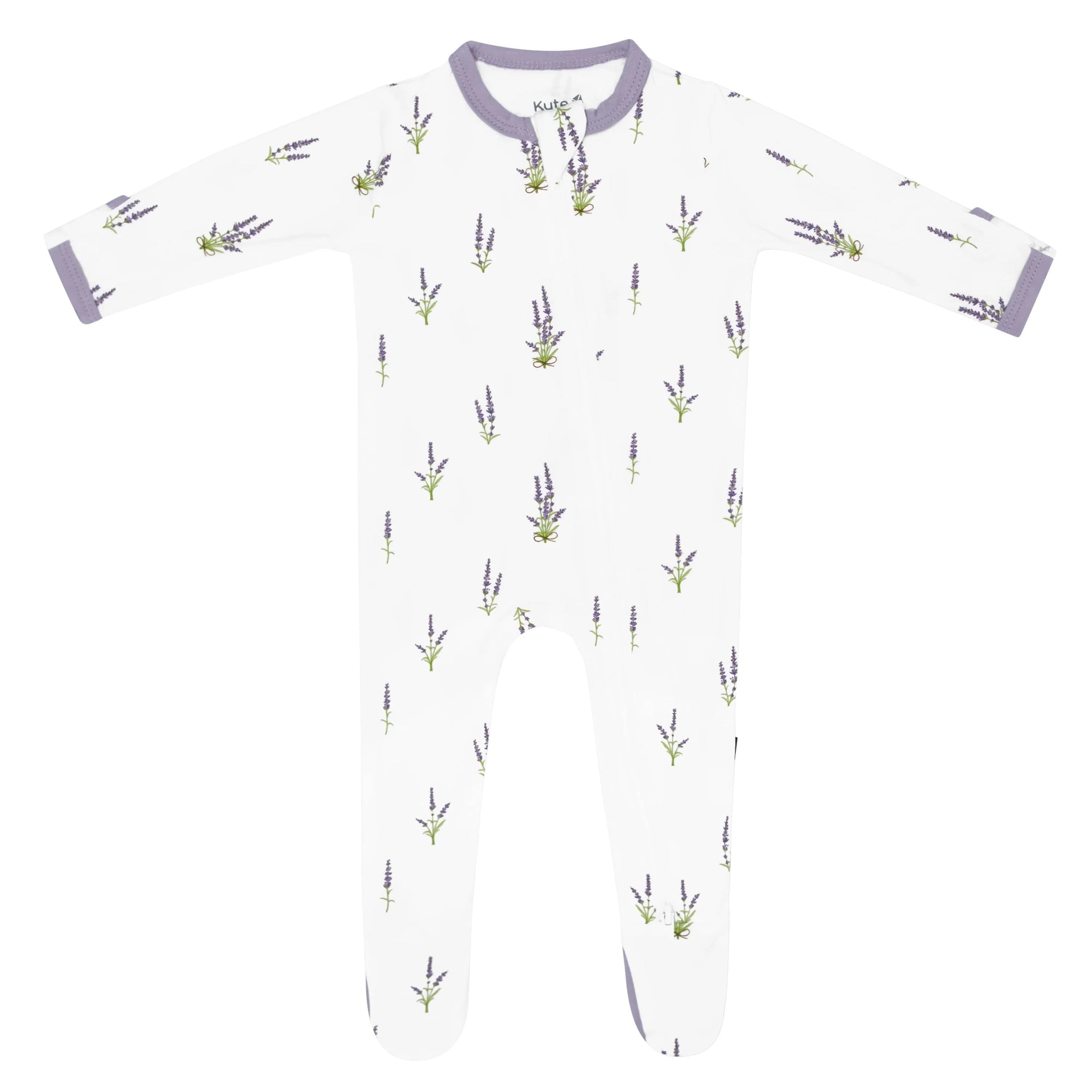 Kyte Baby Zippered Footie - Lavender