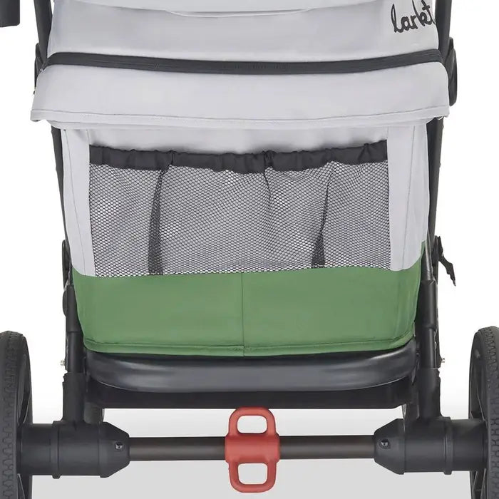 Larktale Caravan Coupe Quad V2 Stroller Wagon - Rear Brake and Mesh Pocket