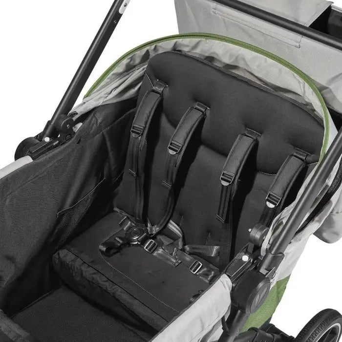Larktale Caravan Coupe Quad V2 Stroller Wagon - Bench Seat for 2 Children
