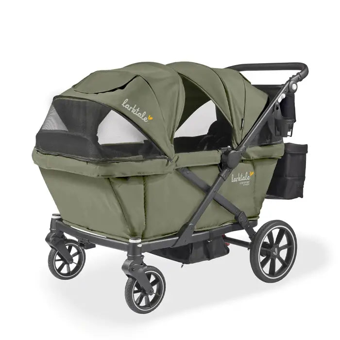 Chelsea Green - Larktale Caravan Coupe Quad V2 Stroller Wagon