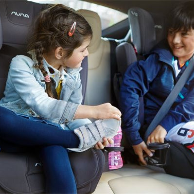 Nuna AACE Booster Seat - Caviar Lifestyle 1