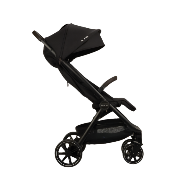 Nuna TRVL lx Stroller - Caviar Side View