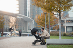 Nuna TRVL lx Stroller - Caviar Lifestyle 3