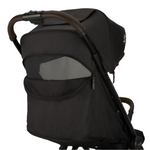 Nuna TRVL lx Stroller - Caviar Mesh Peek-A-Boo