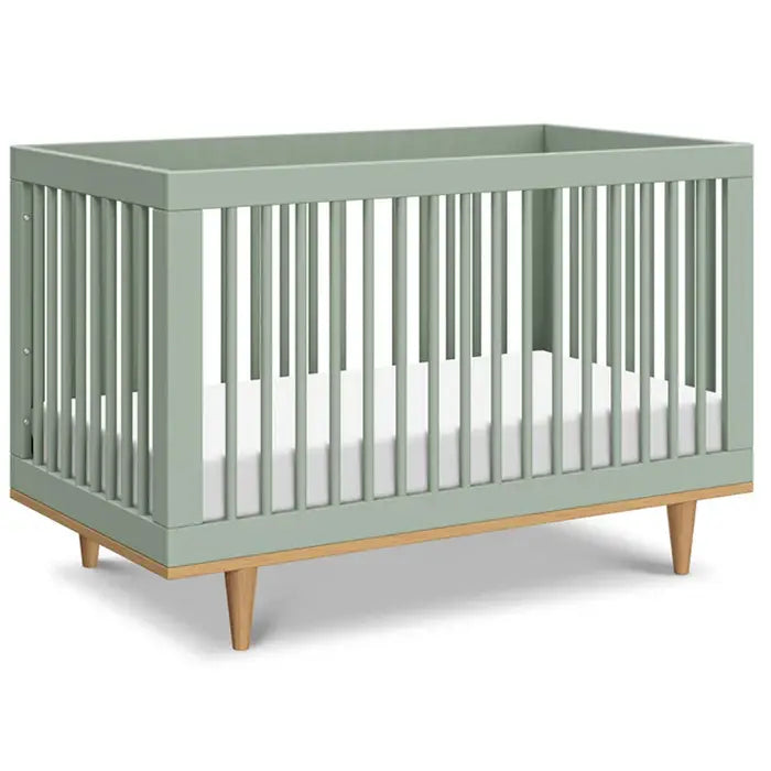 Light Sage & Honey - daVinci Marley 3-in-1 Convertible Crib