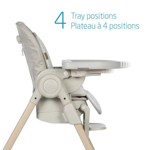 Maxi-Cosi Minla 6-in-1 High Chair - Classic Oat 4 Tray positions