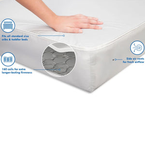 DaVinci Deluxe Coil Dual-Sided Waterproof Crib & Toddler Mattress Features 2