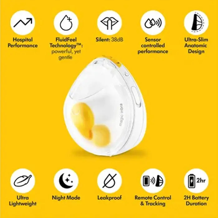 Medela Magic InBra Double Wearable Breast Pump - Features