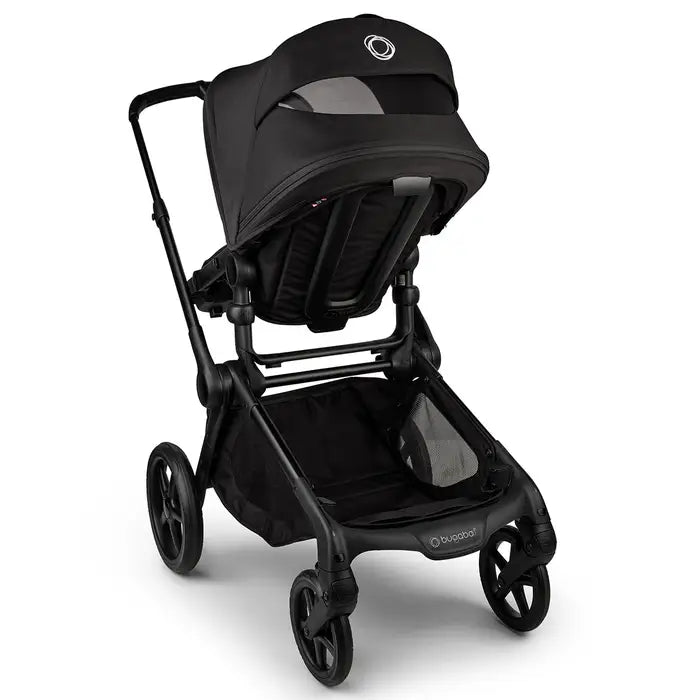 Bugaboo Kangaroo Complete Stroller - Black/Midnight Black Back View