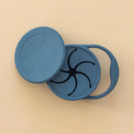 Indigo - Minika Collapsible Silicone Snack Cup & Lid