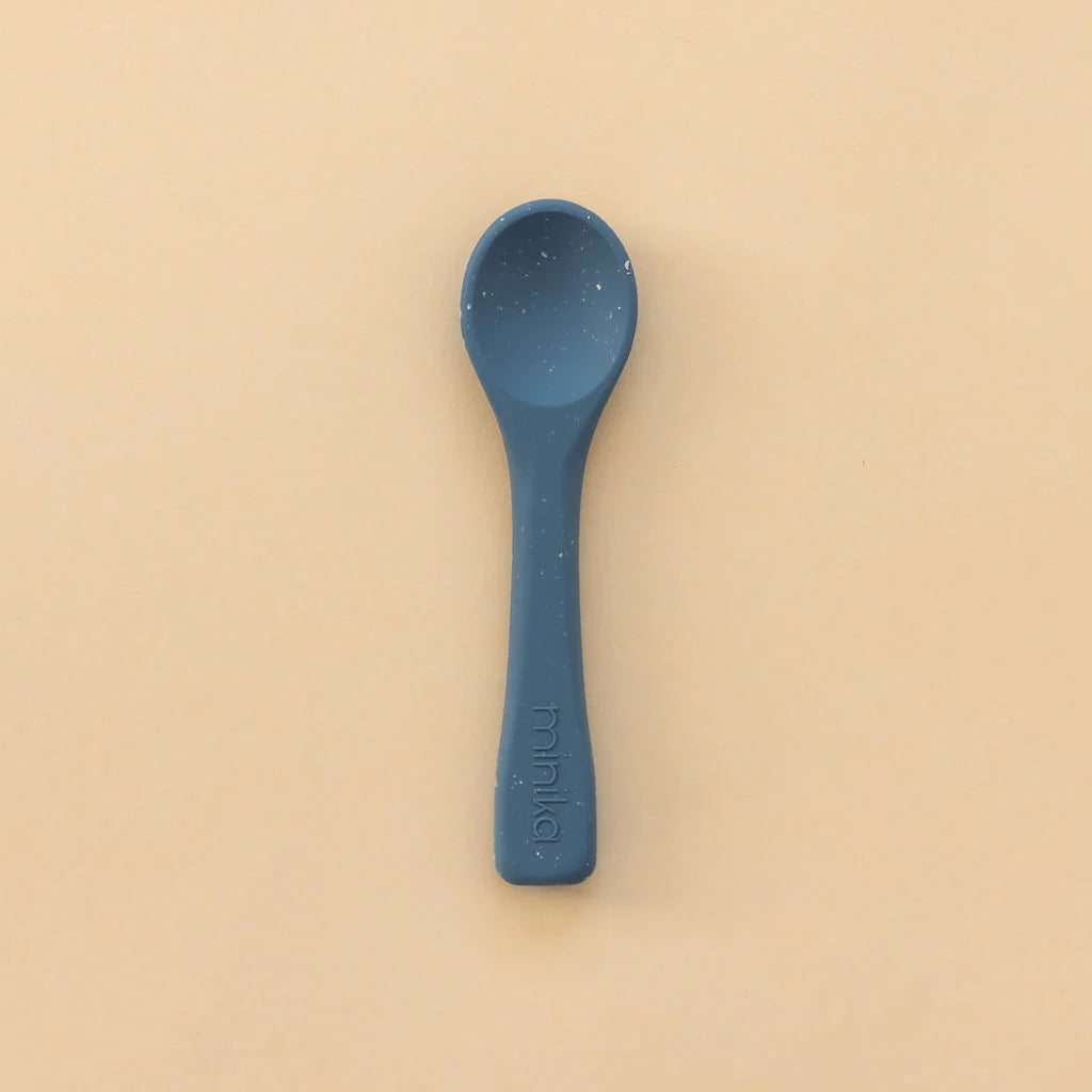 Indigo - Minika Silicone Baby Spoon