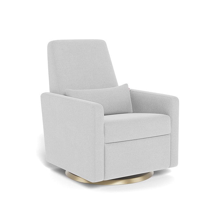 Monte Design nursing chair Ash / Gold Swivel (+$250) Monte Design Grano Glider Recliner - Performance