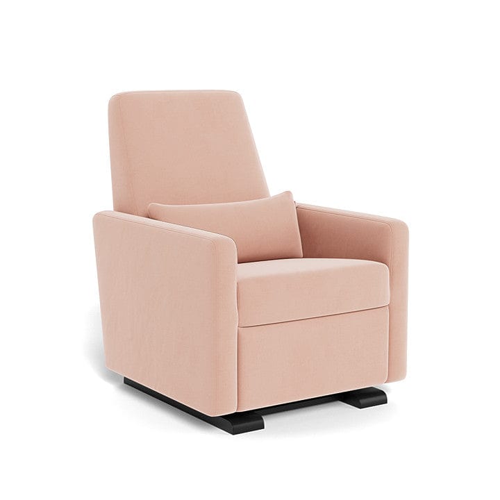 Monte Design nursing chair Blush Velvet / Espresso Monte Design Grano Glider Recliner - Performance