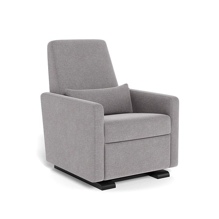 Monte Design nursing chair Pebble Grey / Espresso Monte Design Grano Glider Recliner - Performance