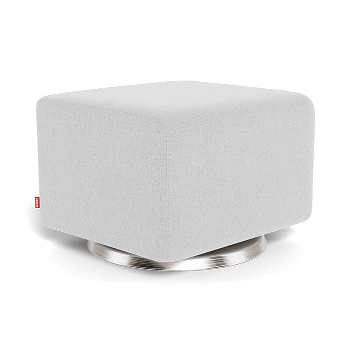 Monte Design ottoman Ash / Stainless Steel Swivel (+$150) Monte Design Grano/Matera Ottoman - Performance