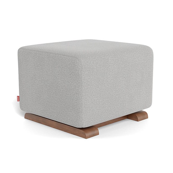 Monte Design ottoman Cloud Grey Weave / Walnut (+$150) Monte Design Grano/Matera Ottoman - Performance