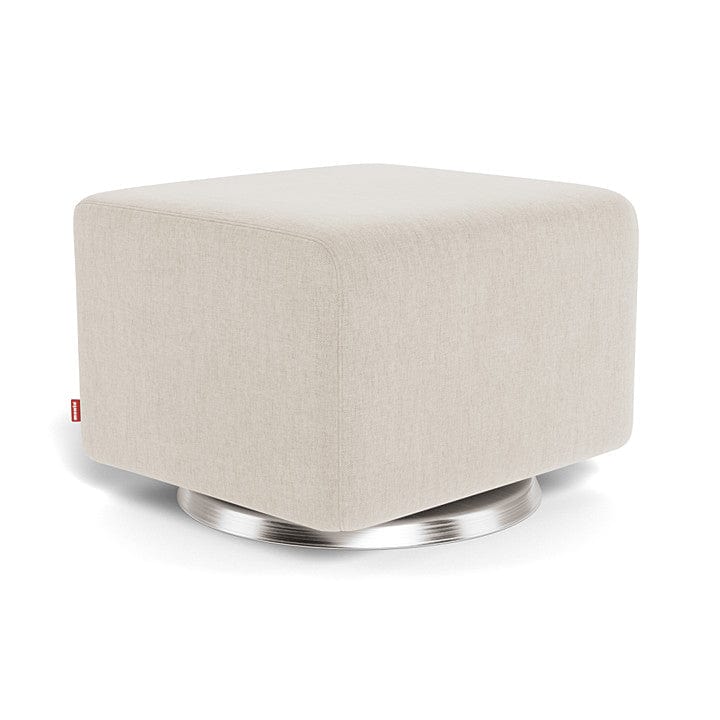 Monte Design ottoman Dune / Stainless Steel Swivel (+$150) Monte Design Grano/Matera Ottoman - Performance