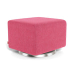 Monte Design ottoman Hot Pink / Stainless Steel Swivel (+$150) Monte Design Grano/Matera Ottoman - Performance