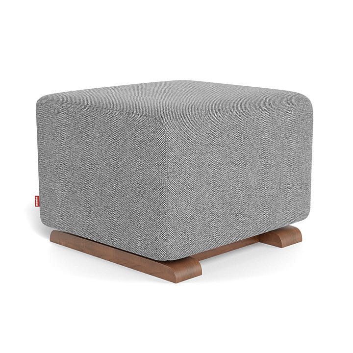 Monte Design ottoman Pepper Grey Weave / Walnut (+$150) Monte Design Grano/Matera Ottoman - Performance