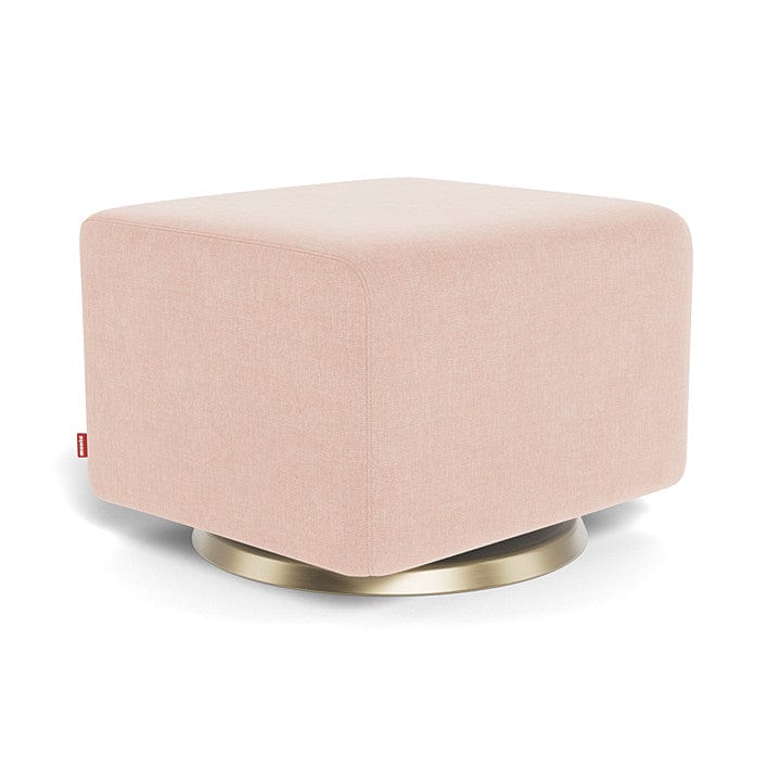 Monte Design ottoman Petal Pink / Gold Swivel (+$150) Monte Design Grano/Matera Ottoman - Performance