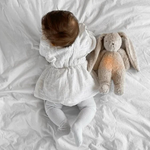 MOONIE Organic Humming Bunny with Lamp - Sand Lifestyle 1