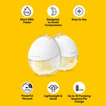 Medela Motion InBra Double Wearable Breast Pump Features