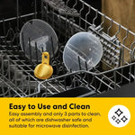 Medela Motion InBra Double Wearable Breast Pump - Easy to Clean and Dishwasher Safe