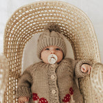 Huggalugs Mushroom Cardigan Sweater - Pebble Lifestyle 3