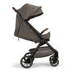 Nuna TRVL lx Stroller - Granite Side with Seat Recline