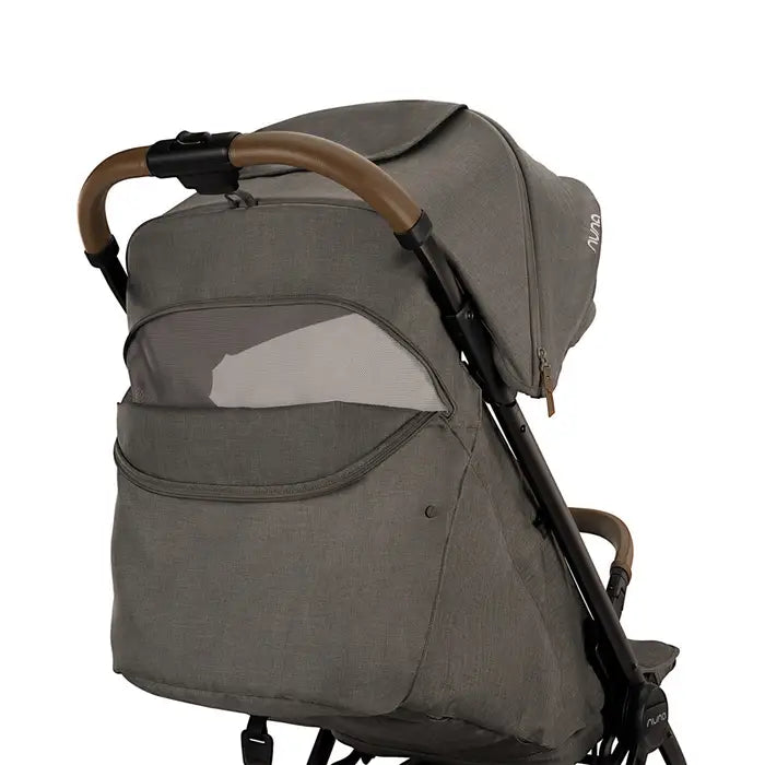 Nuna TRVL lx Stroller - Granite Rear Mesh Ventilation