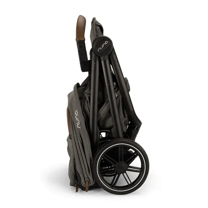 Nuna TRVL lx Stroller - Granite Folded
