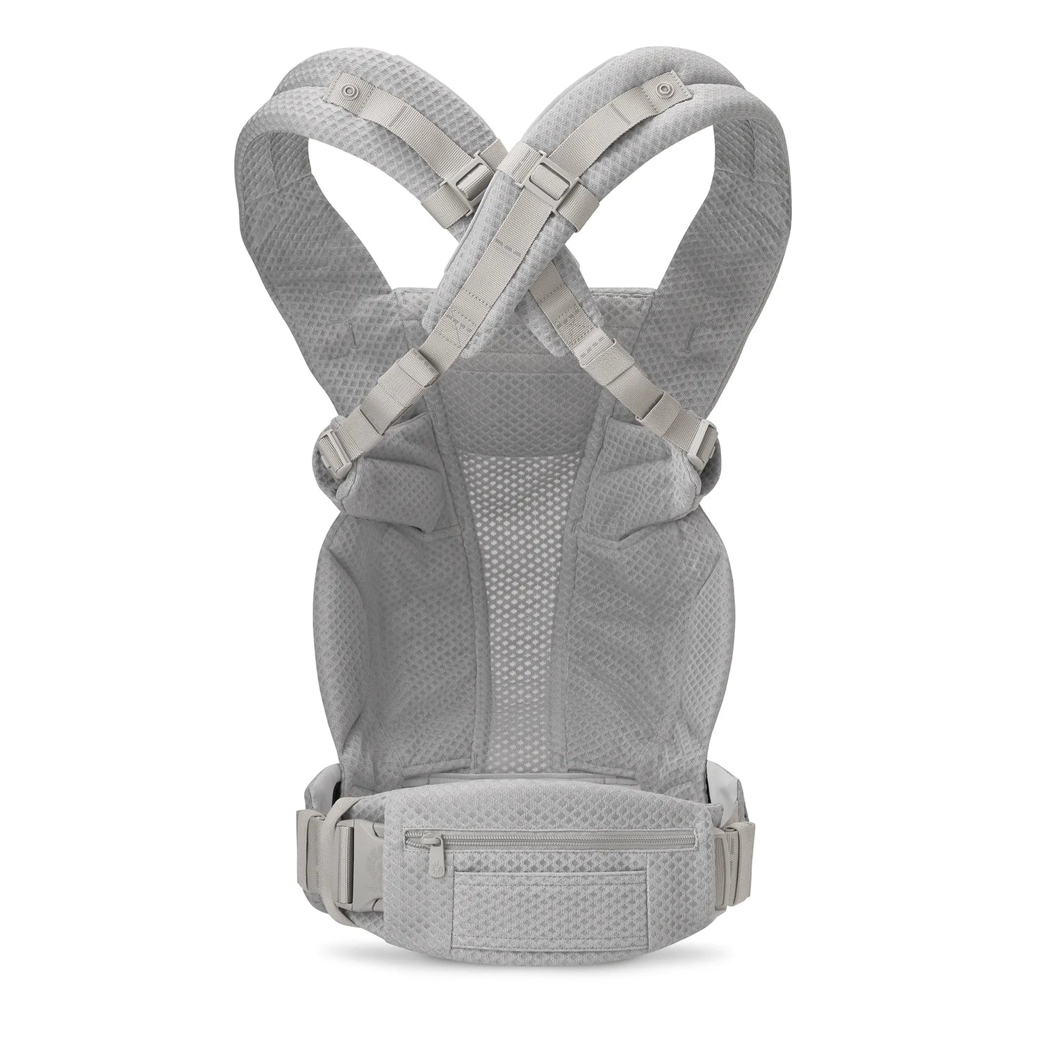 Ergobaby Omni Deluxe Baby Carrier - Pearl Grey Mesh - Back View