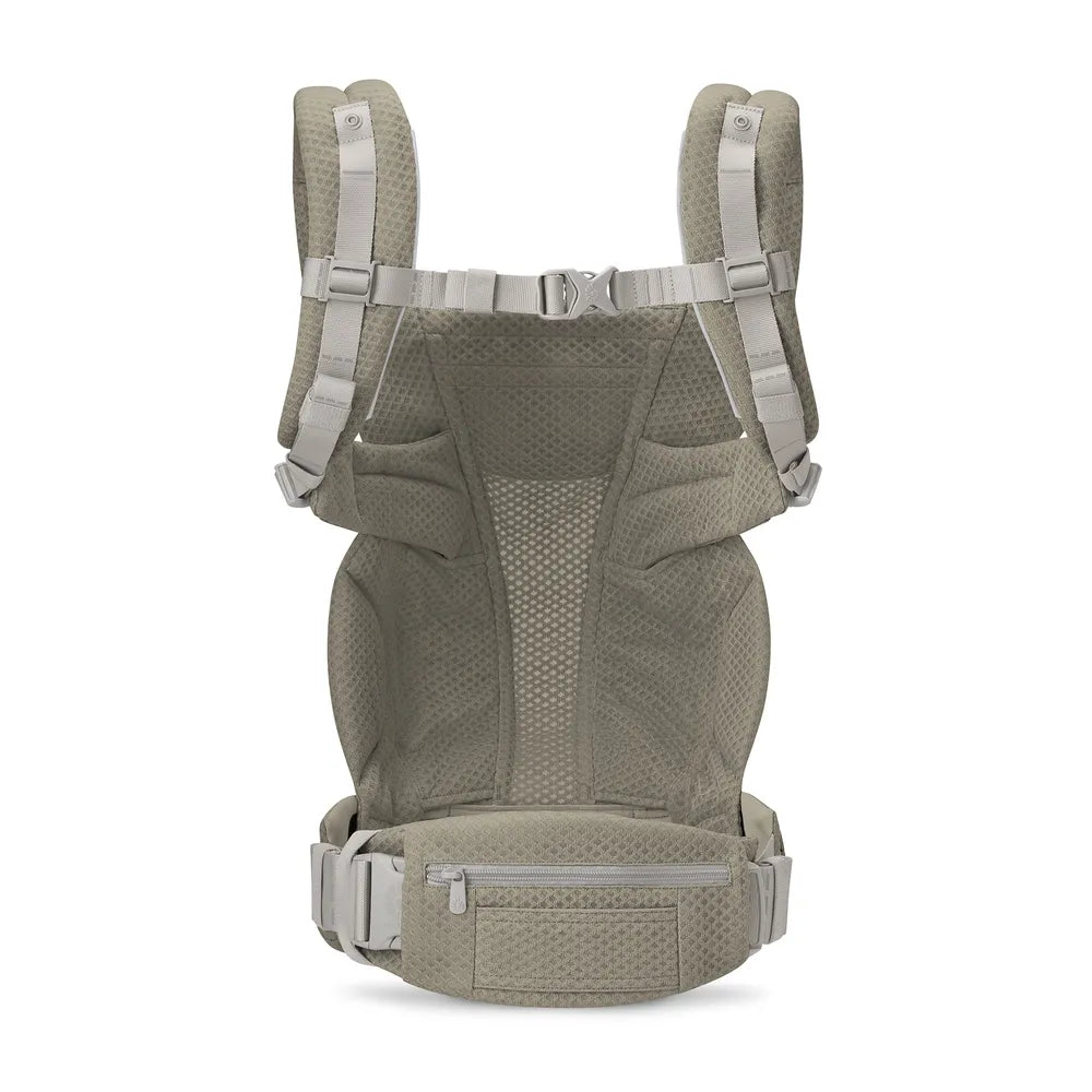 Ergobaby Omni Deluxe Mesh Baby Carrier - Soft Olive - Back View