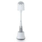 OXO Tot Bottle Brush with Detail Cleaner and Stand - Grey