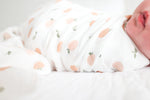Lulujo Cotton Muslin Swaddle Blanket - Peaches Lifestyle