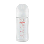 Pigeon Glass Bottle - 8oz with M/3M+ Nipple/Stage 3