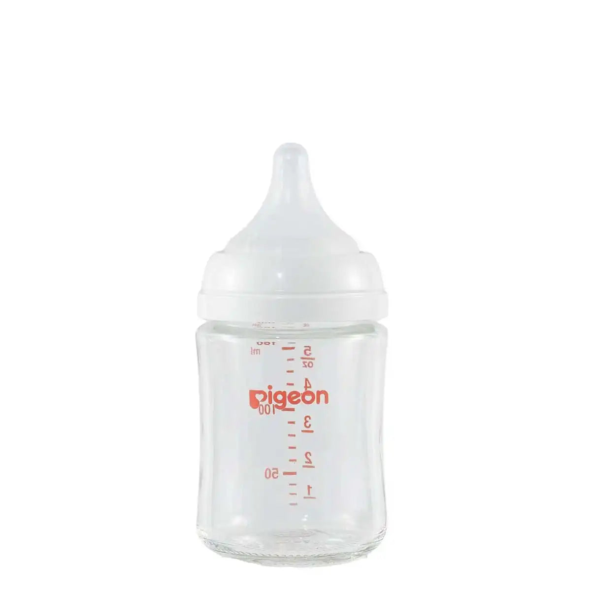 Pigeon Glass Bottle  5oz  with Stage 1 0M+ Nipple